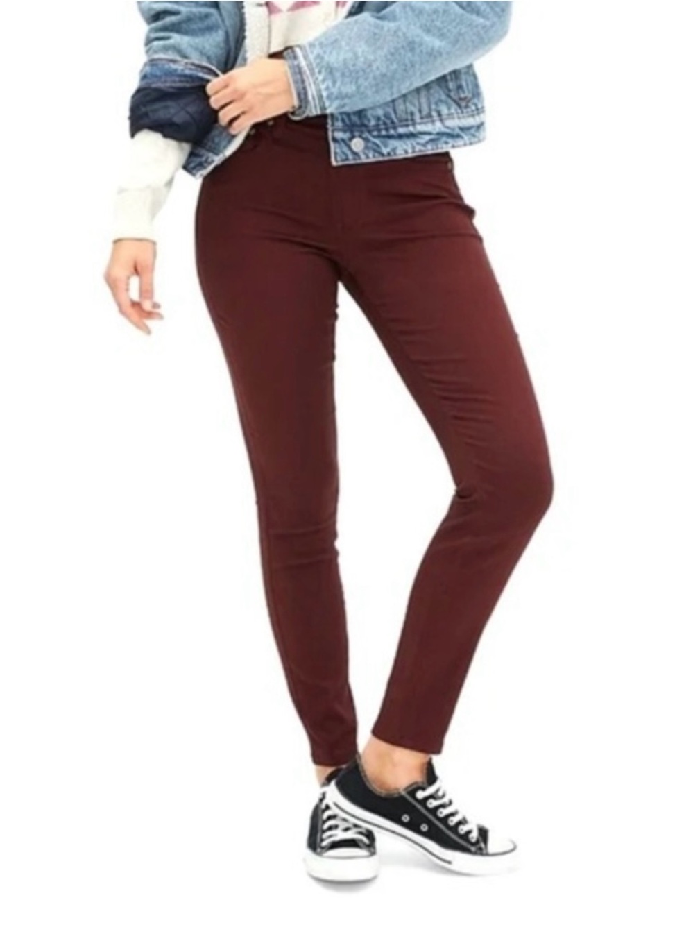 American Eagle Plum Skinny Jeans